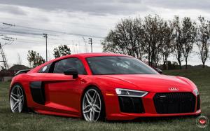 Audi R8 V10 on Vossen Wheels (HC-2) '2017